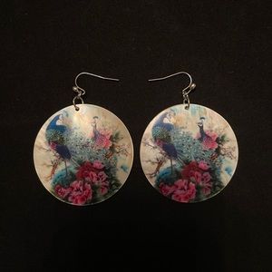 Peacock Earrings